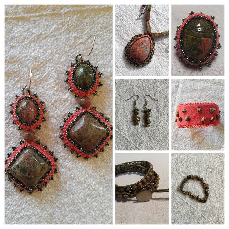 Unakite Jewelry